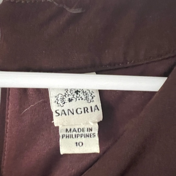 Sangria Floor Length Dress - Picture 6 of 6